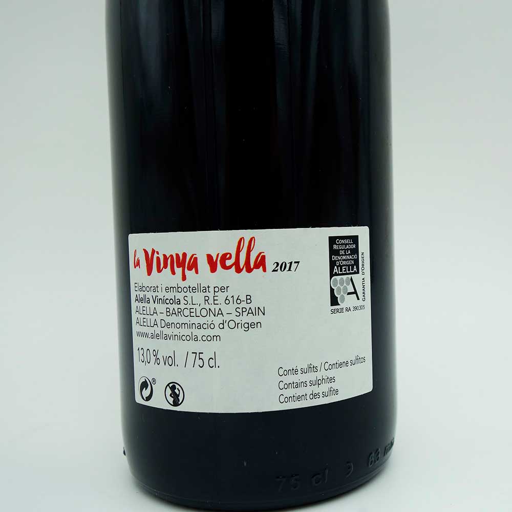 La Vinya Vella Negre Celler Alella Vinicola DO Alella · ENOTURISTA  05